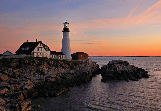 Portland Head Lighthouse - Fort Williams Park, Cape Elizabeth, Maine