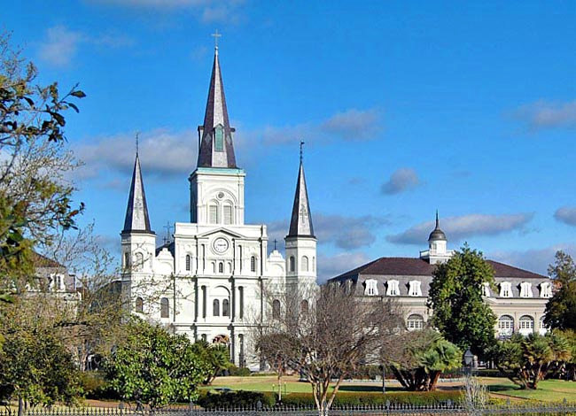 St. Louis Cathedral - Jackson Square, New Orleans, Louisiana