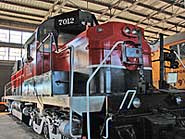 Arkansas Railroad Museum - Locomotive 7012