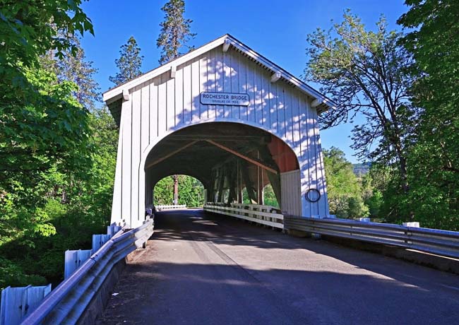 Rochester Covered Bridge  - Sutherlin, Oregon