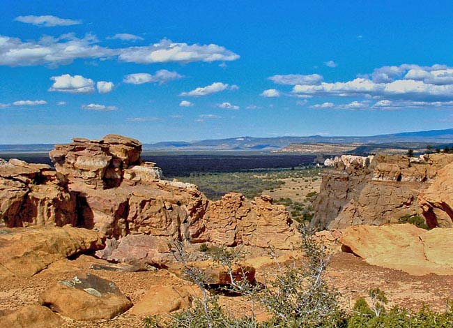 Sandstone Bluffs Overlook - El Malpais National Monument, Grants, New Mexico