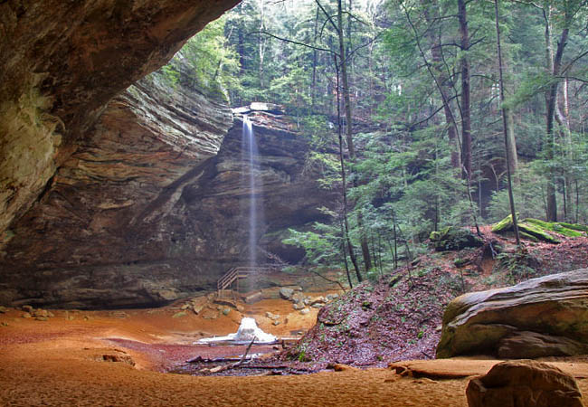Ash Cave Falls - Hocking Hills State Park, Ohio