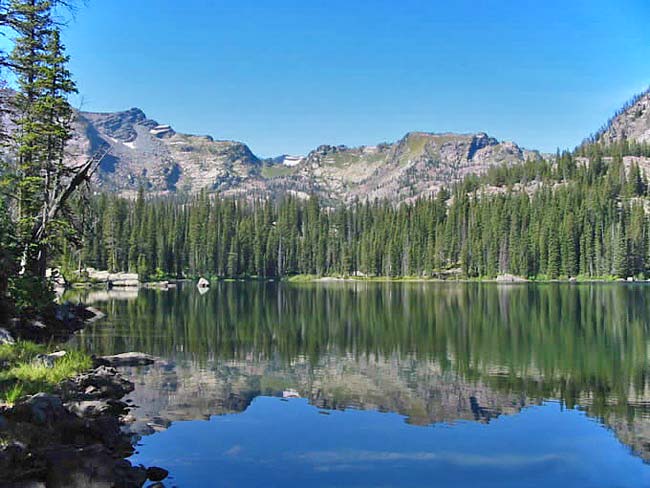 Crescent Lake - Seeley Lake, Montana