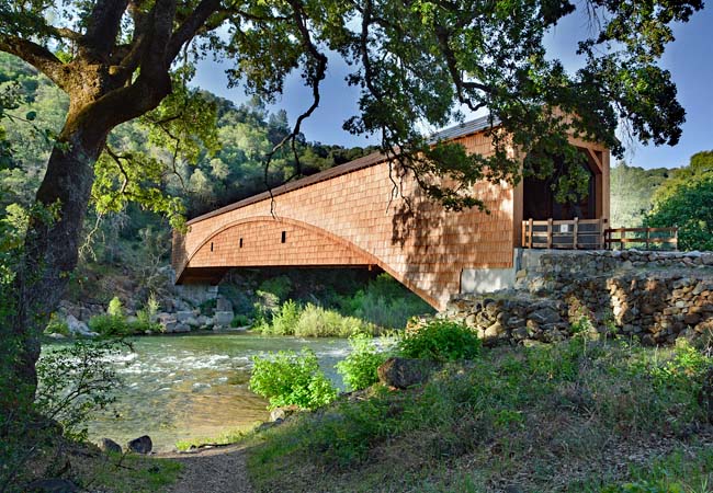 Bridgeport Covered Bridge - South Yuba River State Park, Penn Valley, California