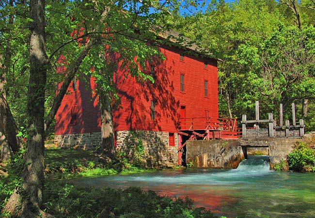 Alley Spring Mill - Ozark National Scenic Riverways, Eminence, Missouri, Missouri
