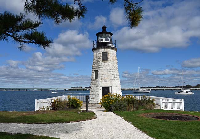 Goat Island Light - Newport, Rhode Island