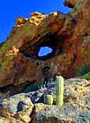 Ajo Mountain Arch - Organ Pipe Cactus National Monument, Arizona