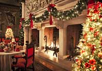 Banquet Hall Fireplace - Biltmore House, Asheville, North Carolina