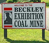 Beckley Exhibition Coal Mine Sign, Beckley, West Virginia