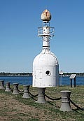 Buffalo Harbor - Pier Bottle Light