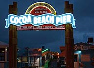 Pier Sign - Cocoa Beach, Florida