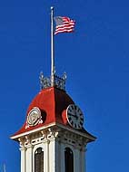Clock Tower - Chase County Courthouse, Cottonwood Falls, KS