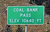 Coal Bank Pass - San Juan Skyway, Colorado