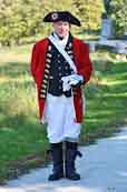 British Regular uniform  - Minute Man NHP, Concord, Massachusetts