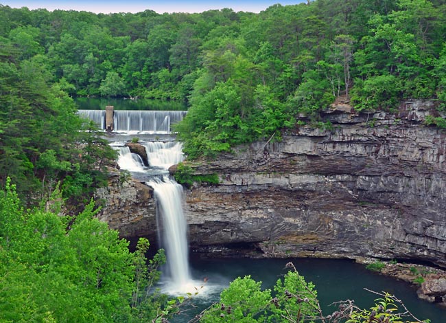 Desoto Falls - DeSoto State Park, Fort Payne, Alabama