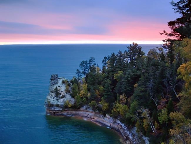 Miners Castle - Pictured Rocks National Lakeshore, Munising, Michigan