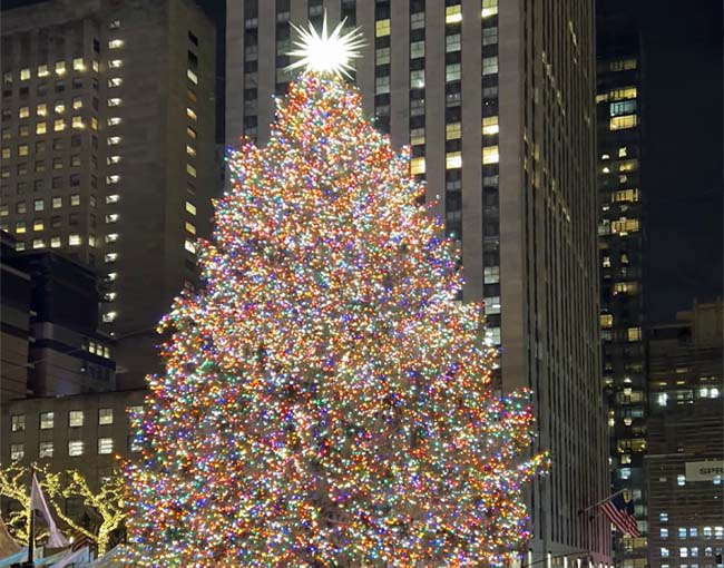 Rockefeller Center Christmas tree - New York City, New York