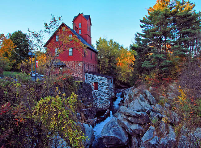 Old Red Mill (Chittenden Mill #2) - Jericho Corners Village, Vermont