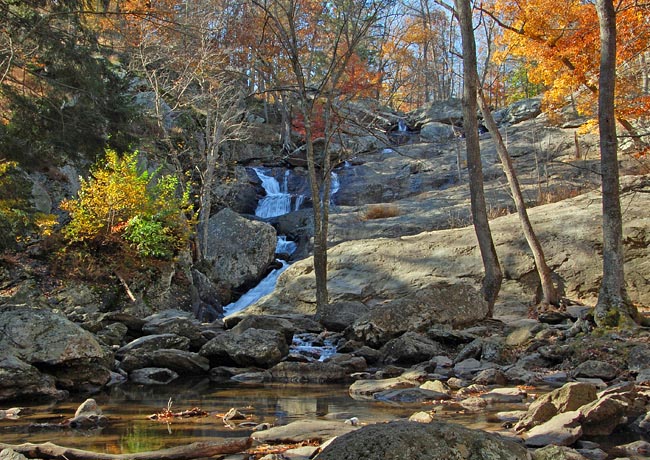 Cunningham Falls (McAfee Falls) - Catoctin Mountain National Scenic Byway, Emmitsburg to Point of Rocks, Maryland