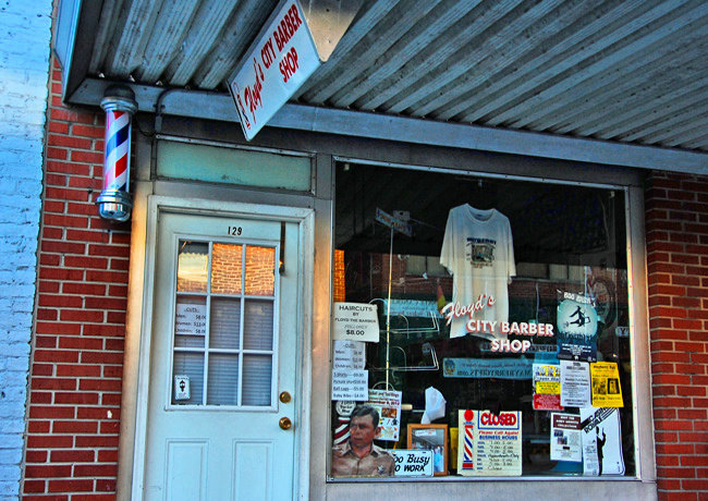 Floyds Barber Shop - Mount Airy, North Carolina