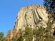 Devils Tower Close Up