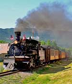 Number 481 - Durango and Silverton Railroad, Colorado