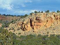 Sandstone Bluffs - El Malpais National Monument, Grants, New Mexico