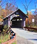 Emilys Covered Bridge (Gold Brook Bridge) - Stowe, Vermont