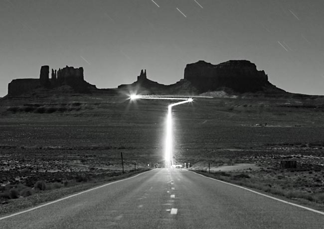 Monument Valley Scenic Road (U.S. Route 163) - Kayenta, Arizona