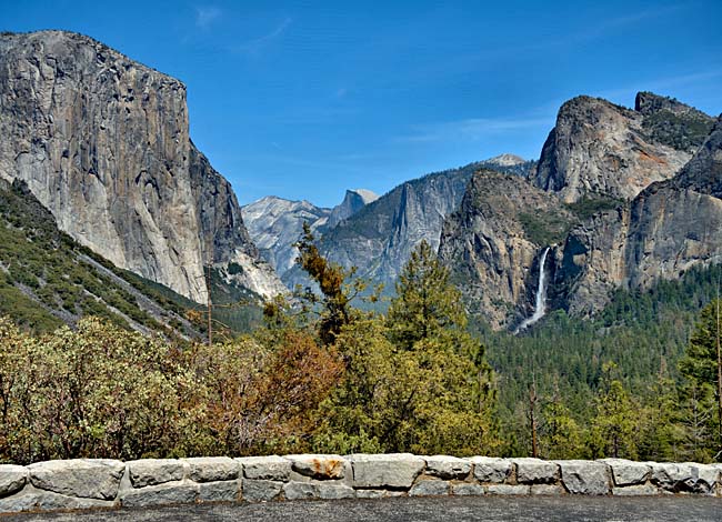 Tunnel view- Yosemite Valley - Yosemite National Park, CA