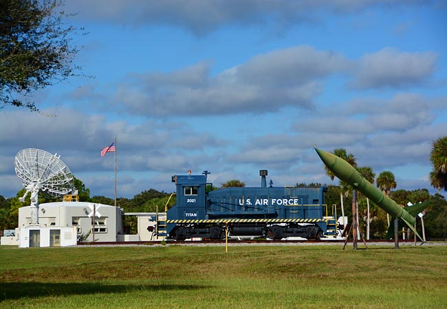 LC-26 Blockhouse, Titan 2021, Long John Missile - Air Force Space and Missile Museum, Cape Canaveral, Florida