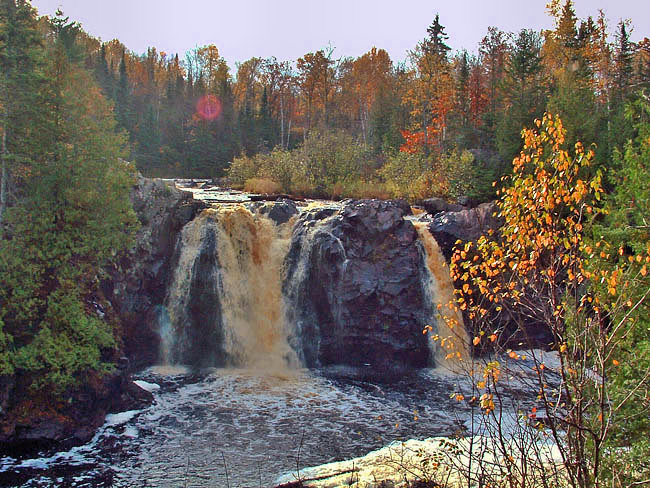 Little Manitou Falls - Pattison State Park, Wisconsin