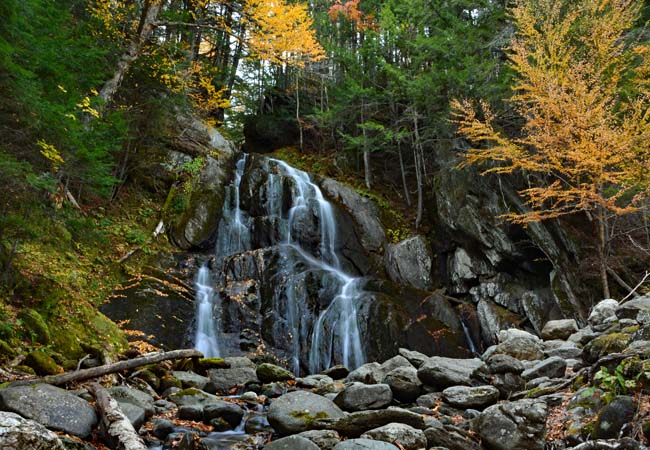 Moss Glen Falls of Granville, Vermont