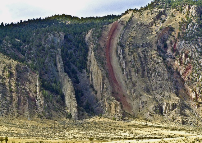Devils Slide - Corwin Springs, Montana