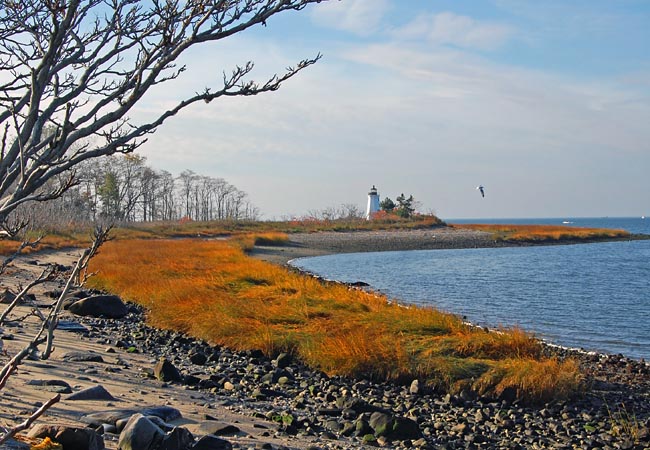 Fayerweather Island Lighthouse (Black Rock Harbor Light) - Bridgeport, Connecticut