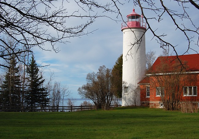 Jacobsville Lighthouse (Portage River Lighthouse) - Lake Linden, Michigan