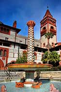 Flagler College Courtyard - St. Augustine, Florida