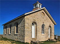 Lower Fox Creek Schoolhouse - Tallgrass Prairie National Preserve