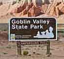Goblin Valley Sign - Goblin Valley State Park, Utah