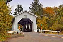 Hoffman Covered Bridge - Linn County, Oregon