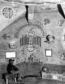 Desert View Watchtower Interior, Hopi Symbols - Grand Canyon National Park, Arizona