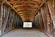 Humpback Bridge Interior - Covington, Virginia