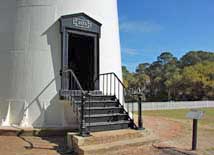 Hunting Island Lighthouse entrance - Hunting Island State Park, SC