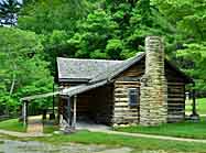 Hutchinson Homestead Cabin - Stone Mountain State Park - Roaring Gap, North Carolina
