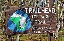 Ice Age Trail Sign - Eastern Terminus