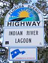 Indian River Lagoon Byway Road Sign