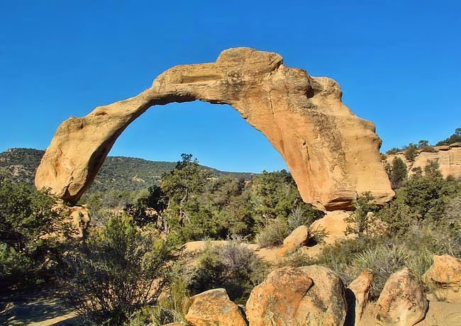 Cox Canyon Arch - Aztec, New Mexico