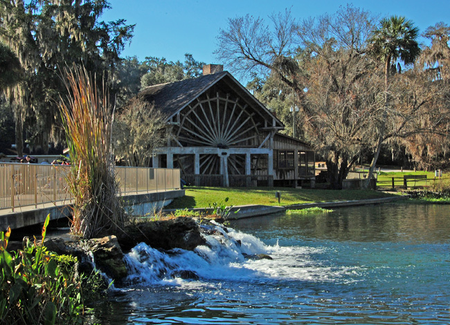 The Old Sugar Mill at De Leon Springs State Park - De Leon Springs, Florida