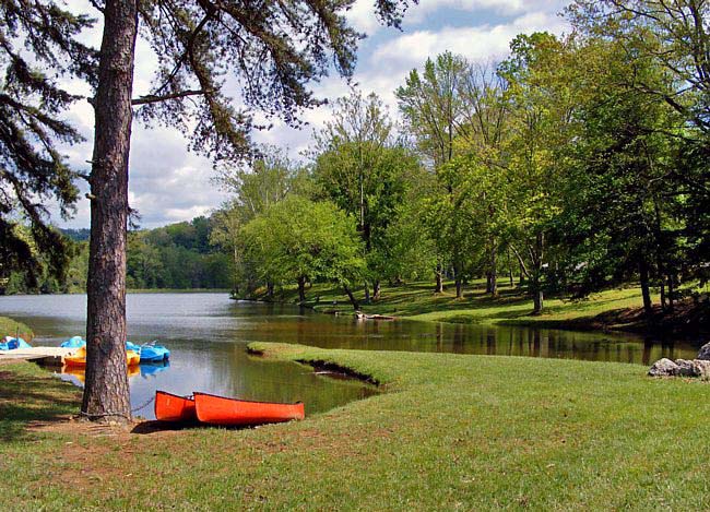 Roosevelt Lake - Shawnee State Park, West Portsmouth Ohio