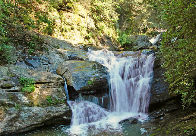 Dukes Creek Falls - Chattahoochee National Forest Recreation Area, Georgia